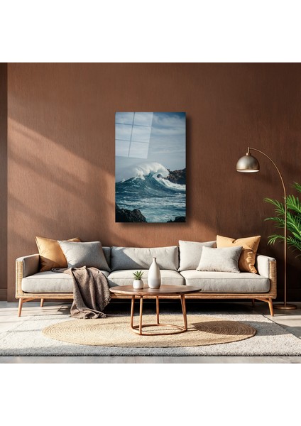 Kıyıların Sesi - Cam Tablo - DEG0103 indirimleri