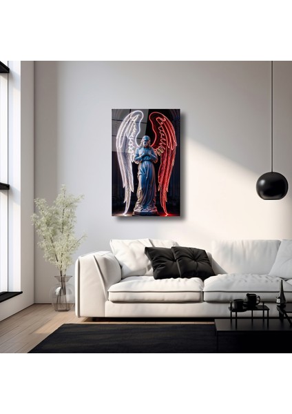 Kalbin Iki Kanadı - Cam Tablo - DEG0052 fırsatları