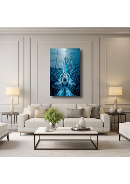 Okyanustaki Yelkenli - Cam Tablo - DEG0071 modelleri