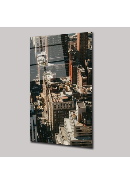 Şehrin Kalbi - Cam Tablo - DEG0057