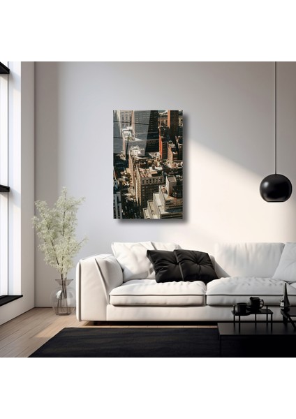Şehrin Kalbi - Cam Tablo - DEG0057 fırsatları