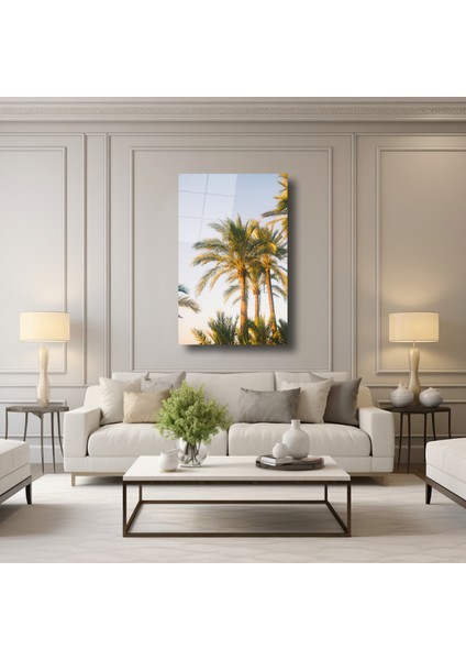 Palmiyeler - Cam Tablo - DEG0266 modelleri
