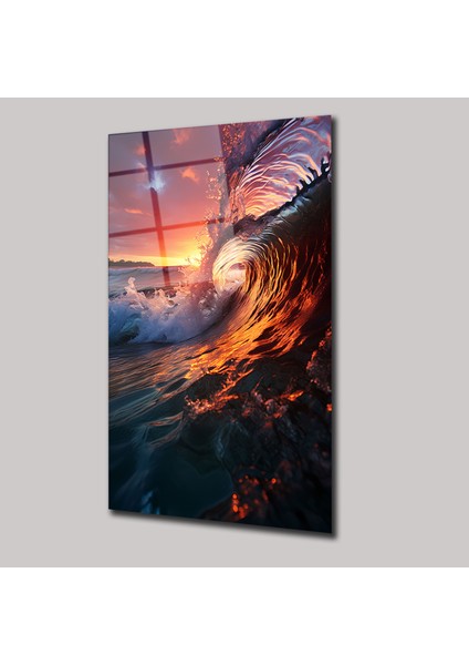 Suyun Dansı - Cam Tablo - DEG0151