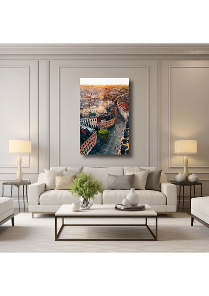 Şehir Manzaralı Cam Tablo - DEG0017 modelleri