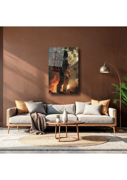 Ay ve Astronot - Cam Tablo - DEG0030 indirimleri