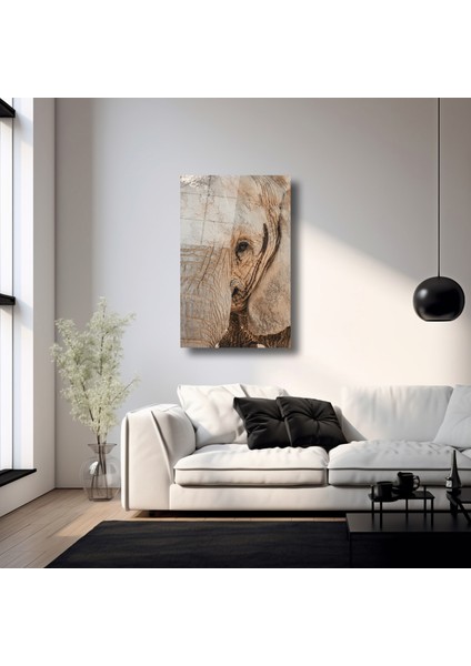 Yaşlı Fil - Cam Tablo - DEG0010 modelleri