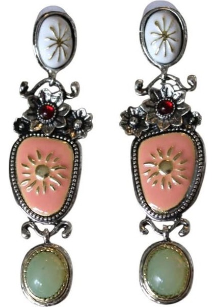 Çelik Vintage Küpe