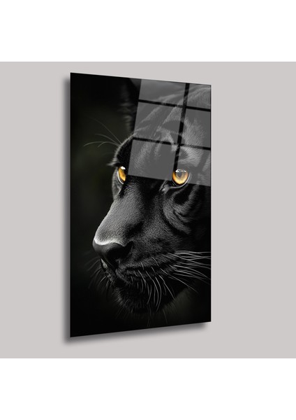 Vahşi Panter - Cam Tablo - DEG0027 fiyatları
