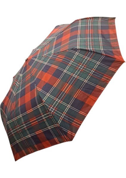 8 Tel Yarı Otomatik Ekose Desen Şemsiye indirimleri