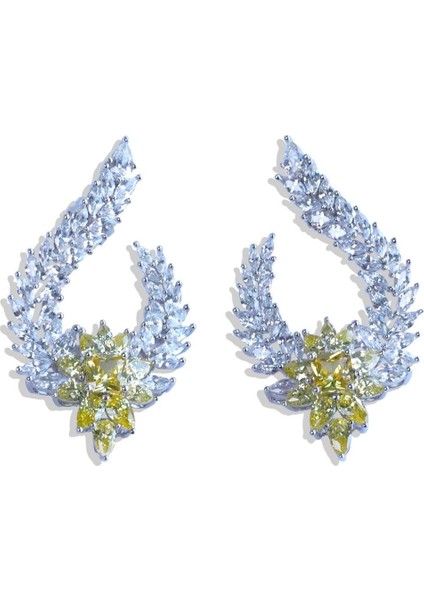 Damla Festival Sitrin Taşlı Gümüş Küpe fırsatları