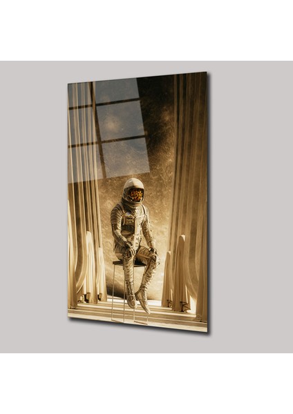 Kozmik Yalnızlık - Cam Tablo - DEG0113
