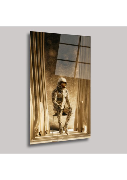 Kozmik Yalnızlık - Cam Tablo - DEG0113 fiyatları