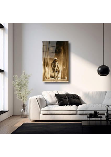 Kozmik Yalnızlık - Cam Tablo - DEG0113 fırsatları