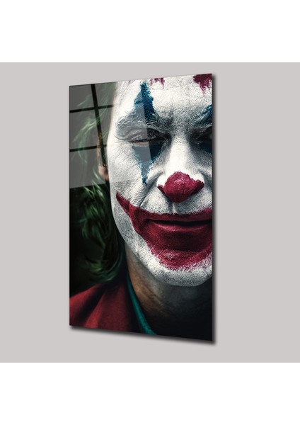 Joker'in Yüzü - Cam Tablo - DEG0006