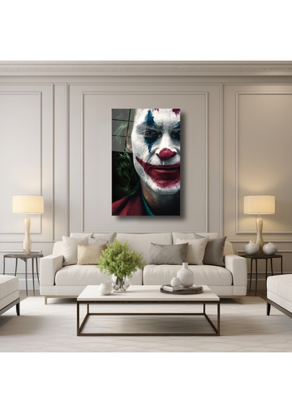 Joker'in Yüzü - Cam Tablo - DEG0006 fırsatları