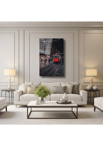 Istiklal Caddesi - Cam Tablo - DEG0067 fırsatları