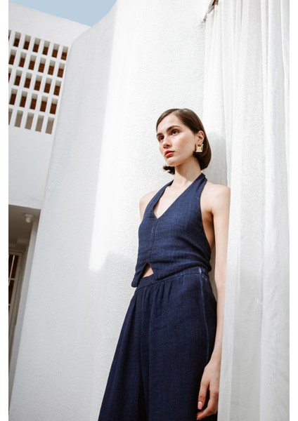 Keten Navy Yelek modelleri