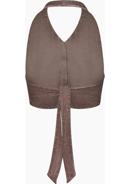 Keten Kahverengi Yelek