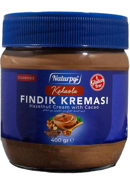 Naturpy Glutensiz Kakaolu Fındık Kreması