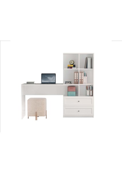 Smart Çalışma Masası Beyaz