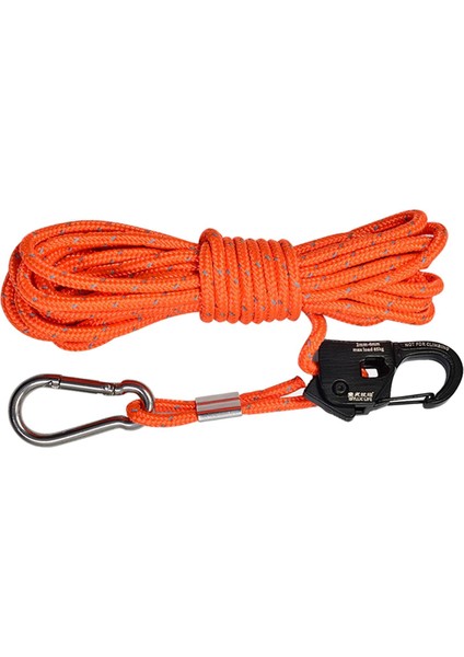 4mm Çadır Naylon Çadı Kılavuz Ipi Yürüyüş Kamp Turuncu (Yurt Dışından)