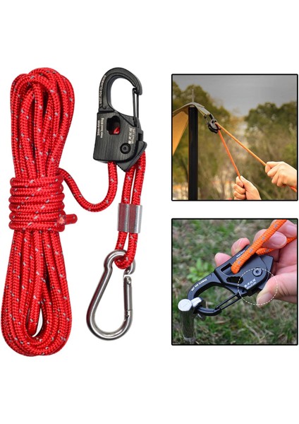 4mm Çadır Naylon Çadı Kılavuz Ipi Yürüyüşü Için (Yurt Dışından) indirimleri