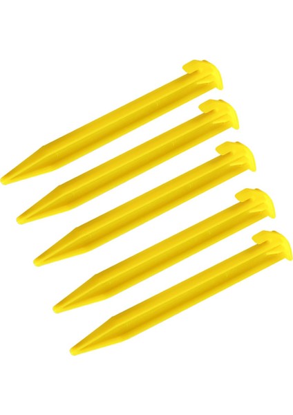 5 Çadır Kazığı Çivisi Tente Inak Çadır Kazıkları 14.5cm Sarı (Yurt Dışından) fiyatları