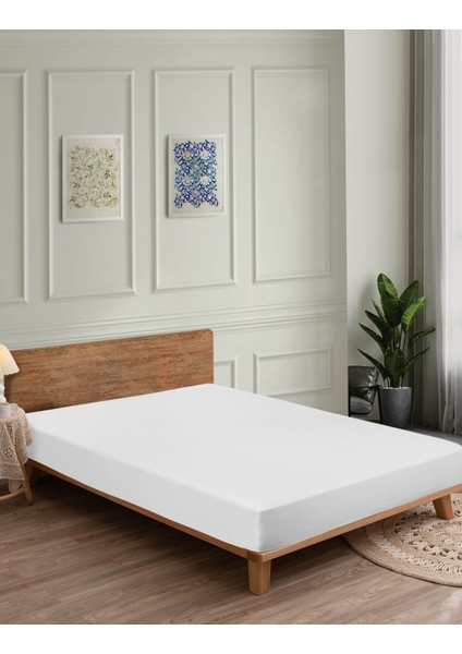 %100 Pamuk Penye Lastikli Çarşaf | Tek ve Çift Kişilik | Yumuşak, Nefes Alan Kumaş – Renk Seçenekli fiyatları