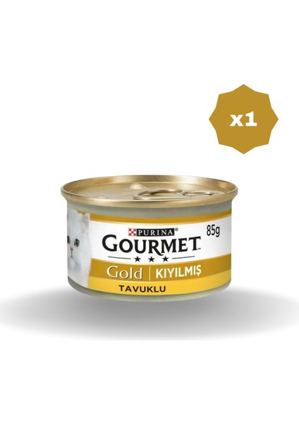 Gourment Gold Kıyılmış Tavuklu 85 gr - (1 Adet)