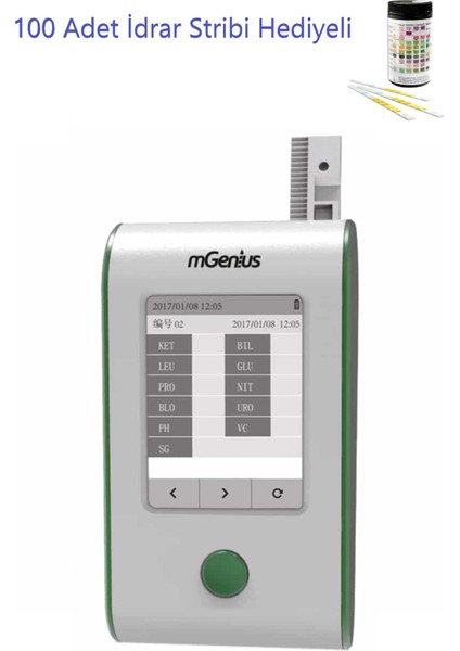 Mgenius Idrar Strip Okuyucu (Idrar Analiz Cihazı)