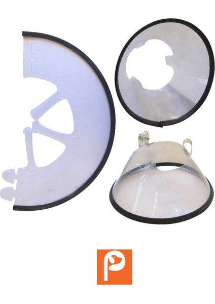 Şeffaf Elizabeth Yakalık Kedi-Köpek Boyunluk 15 cm indirimleri