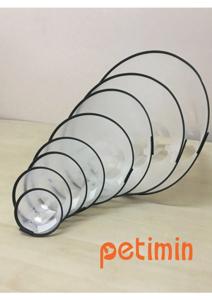 Şeffaf Elizabeth Yakalıkköpek Boyunluk 35 cm