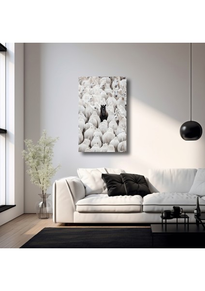 Siyah Asalet - Cam Tablo - DEG0100 fırsatları