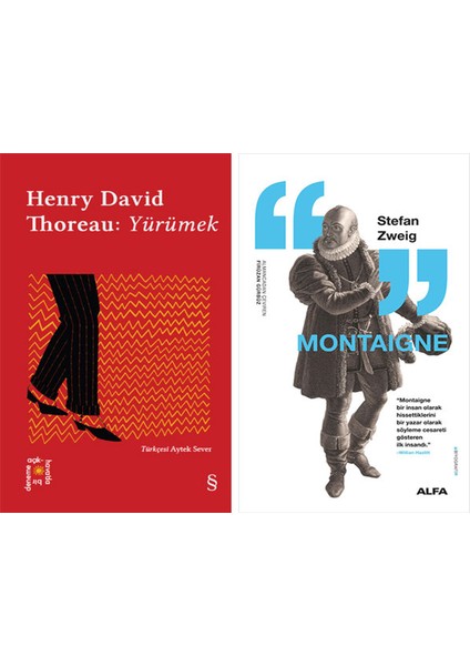 Everest Açıkhava 7 - Yürümek + Montaigne