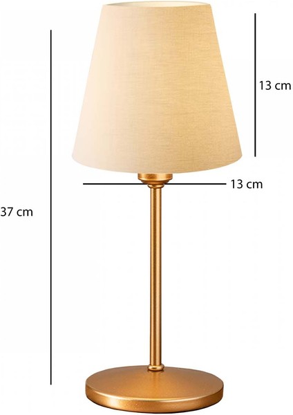 Belde Abajur Krem modelleri