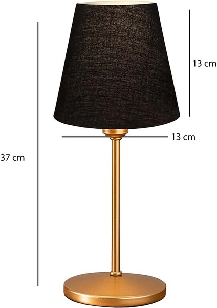 Belde Abajur Siyah modelleri