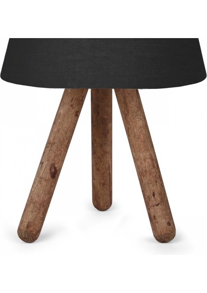 Jarin Abajur Ahşap Antrasit modelleri