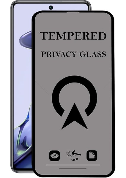 Iletişim Xiaomi Mi 11T Tam Kaplayan Privacy Hayalet Temperli Ekran Koruycu Cam