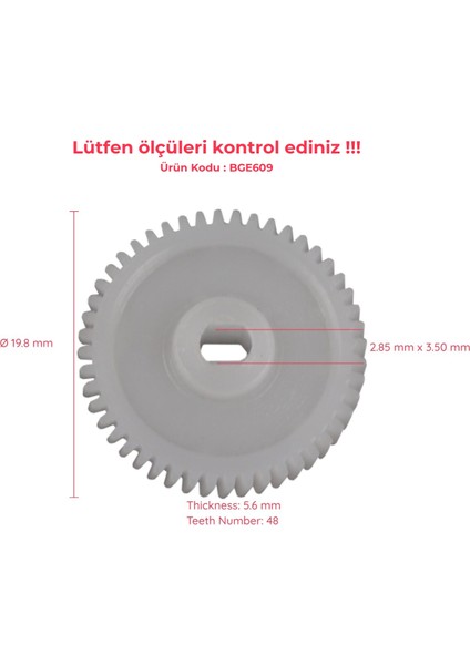 BGE609 Mazda 3 MK2 2010-2013 2 MK2 DE/DH 2007-2014 İçin Yan Ayna Katlama Dişlisi 48 Diş fırsatları