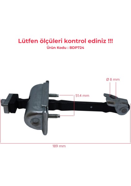 Opel Astra J 2009-2015 Cascada İçin Ön Sağ veya Sol Kapı Gergi Yayı 160010 13270665 fırsatları