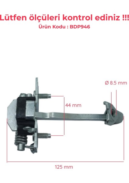 BDP946 Citroen C3 MK2 SC A51 2009-2016 İçin Arka Sağ veya Sol Kapı Gergi Yayı 9181Q5 fırsatları