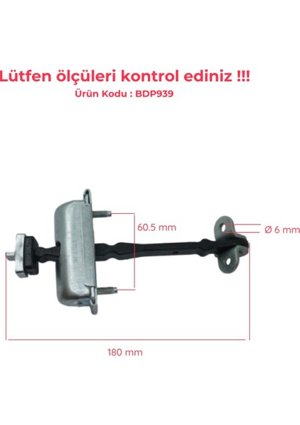 BDP939 Jaguar S-Type X200 1999-2008 İçin Ön Sağ veya Sol Kapı Gergi Yayı XR835423552AA fırsatları