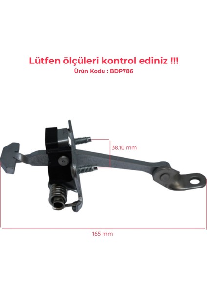 Bross BDP786 Peugeot 307 4/5-Kapı İçin Arka Sağ veya Sol Kapı Gergi Yayı 9181K0 9181P1 fırsatları