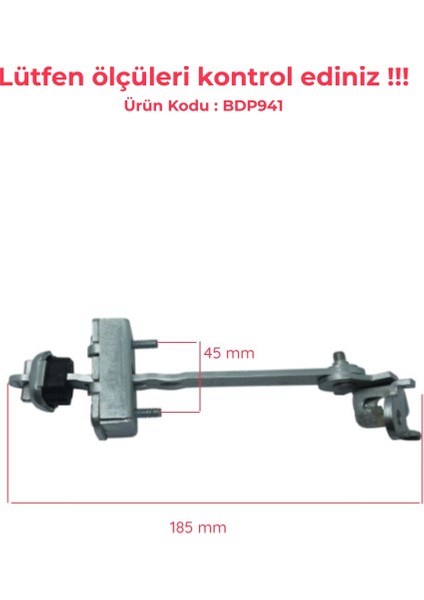 BDP941 Mercedes Benz Atego Axor Actros Kamyon İçin Sol Kapı Gergi Yayı 9737201416 fırsatları