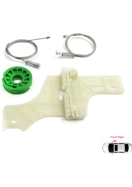 Peugeot 508 MK1 W23 8D 8E 2010-2018 4/5 Kapı 9222GV İçin Elektrikli Ön Sağ Cam Kriko Tamir Seti fırsatları