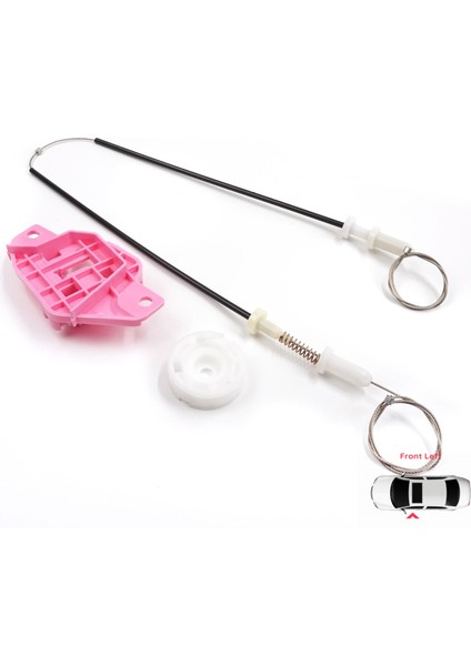 Hyundai Starex H-1 Grand MK2 TQ 2007–2024 824034H010 İçin Elektrikli Ön Sol Cam Kriko Tamir Seti fırsatları