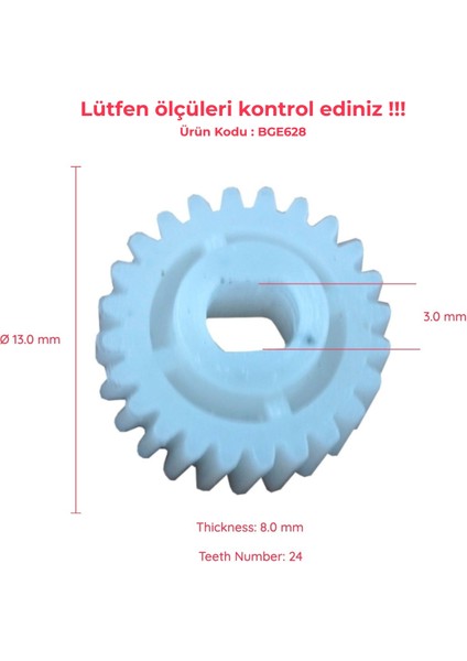 Esc Otomotiv EGE628 Honda Jazz Accord Civic CR V City için Yan Ayna Tamir Dişlisi 24 Diş fırsatları