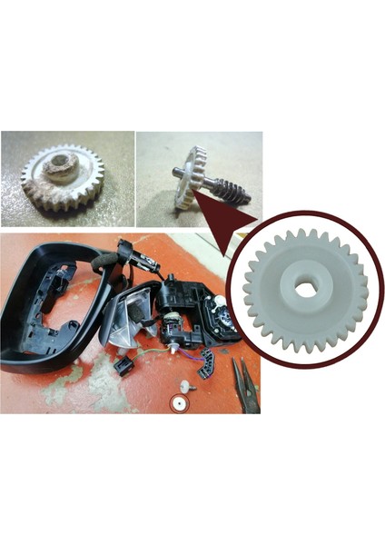 BGE647 Mazda 3 6 Cx5 Için Yan Ayna Katlama Motor Dişlisi 30 Diş fırsatları