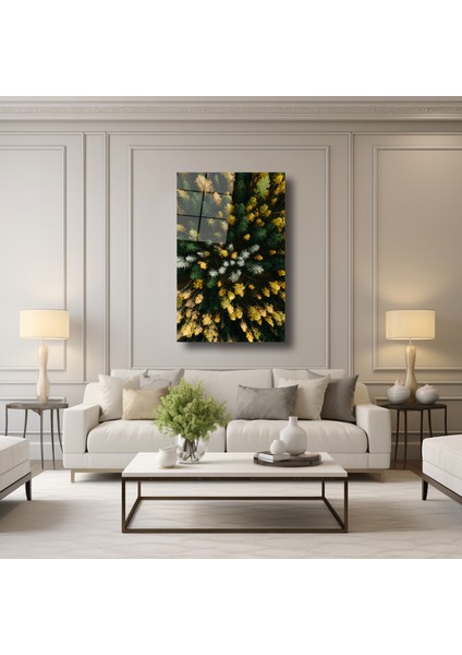 Ormanın Rengi - Cam Tablo - DEG0082 fırsatları