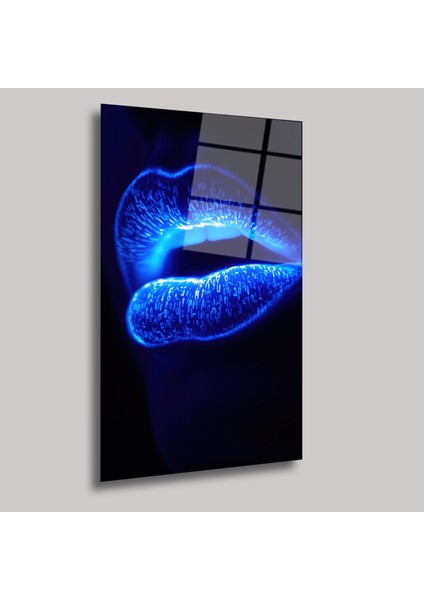 Neon Dudak - Cam Tablo - DEG0079 fiyatları